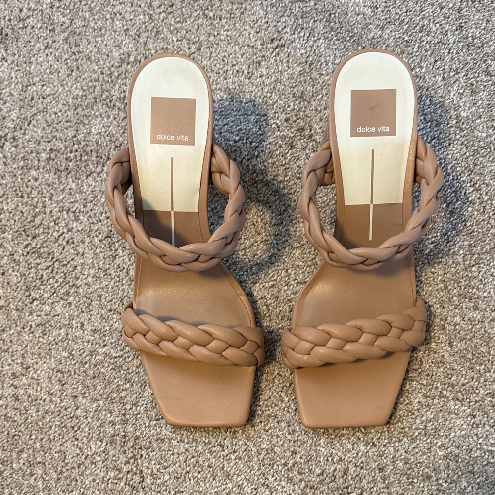 Dolce Vita Women's Braided Brown Sandals